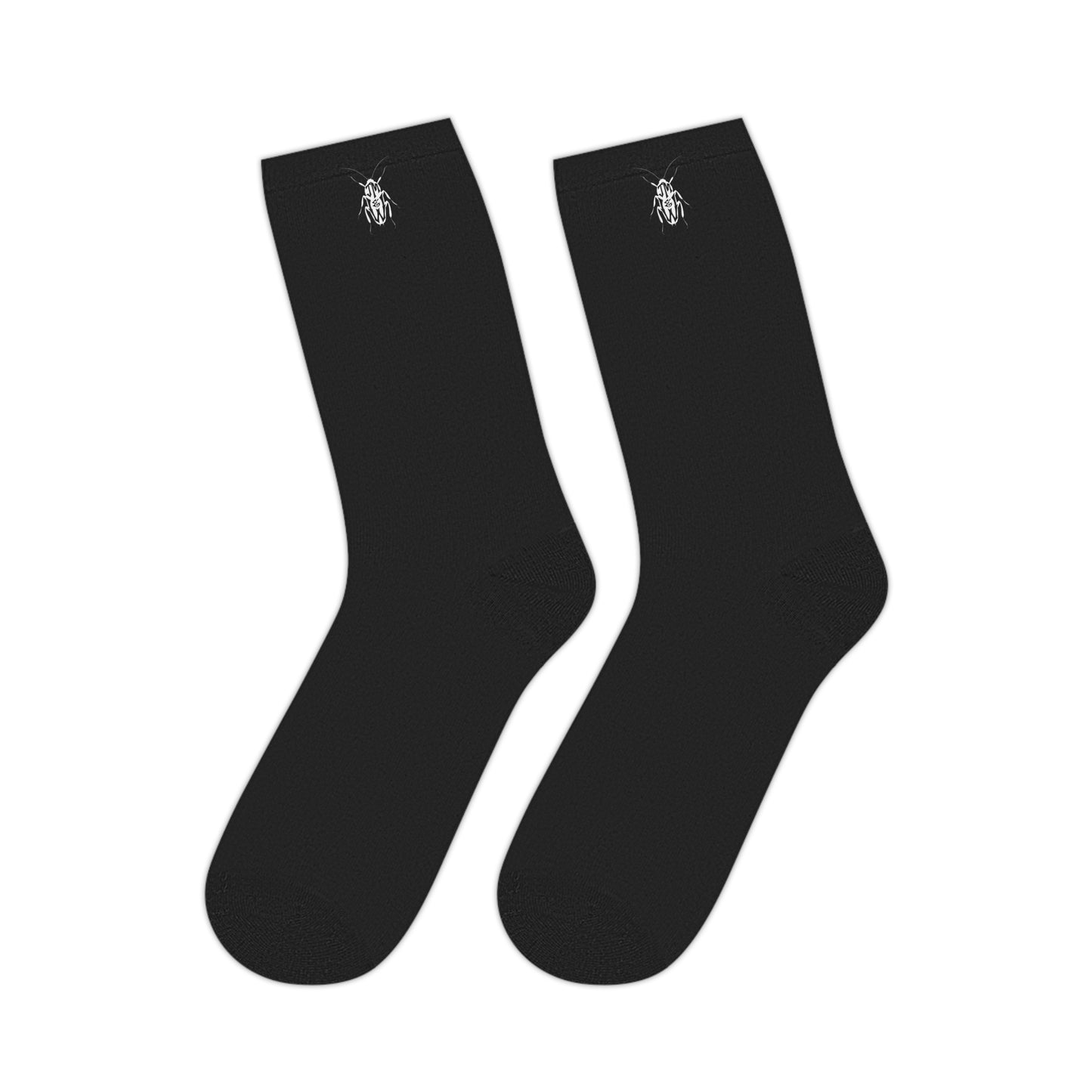 Black Mid-length Roach Socks
