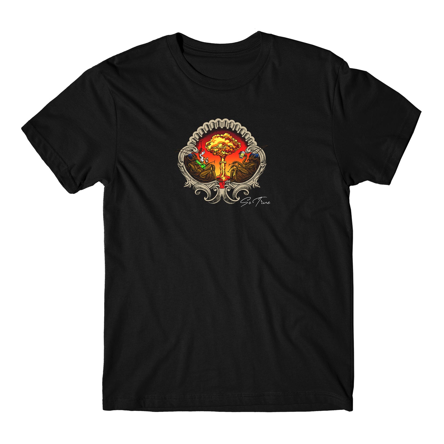 EXPLOSION - T-SHIRT - MEN - BLACK