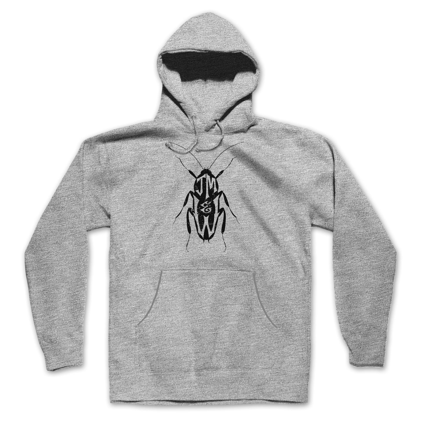 ROACH LOGO - HOODIE - MEN - LIGHT GREY HEATHER